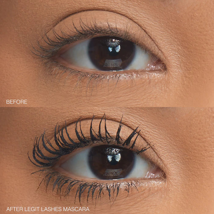 Huda Beauty Legit Lashes Mascara Double Love Fast Limited Edition Extreme Black 0.65oz 18.5ml  