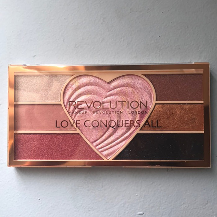 Revolution Love Conquers All Eyeshadow Highlighter Palette