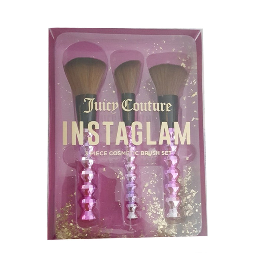 Instaglam 3 Piece Cosmetics Brush Set