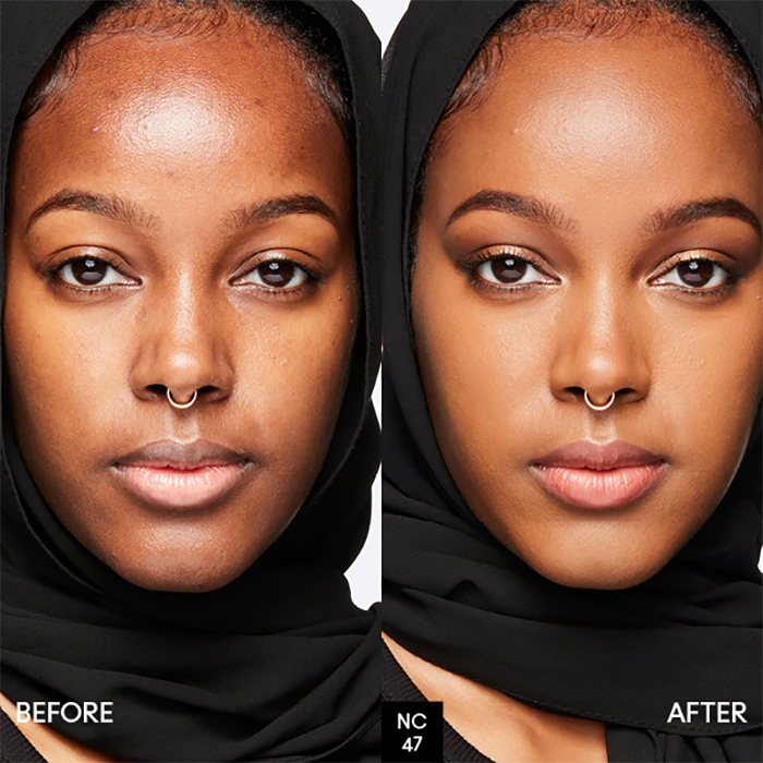 MAC Cosmetics Studio Fix Fluid SPF 15 Foundation | Ramfa Beauty #color_NC47