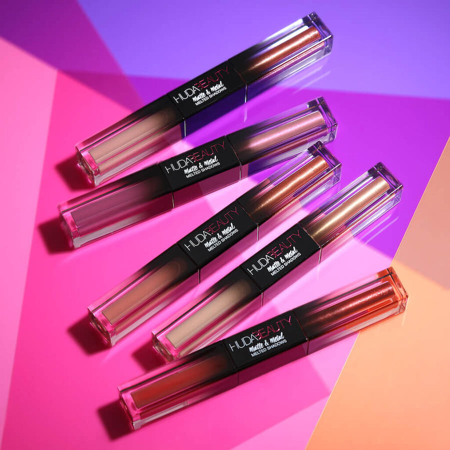 Huda Beauty Matte & Metal Liquid Eyeshadow Dual-Ended Liquid Shadow