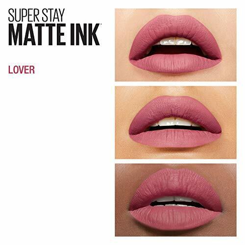 Maybelline Super Stay Matte Ink Lip Color, Long-Lasting, Flawless Matte Finish #color_15 Lover