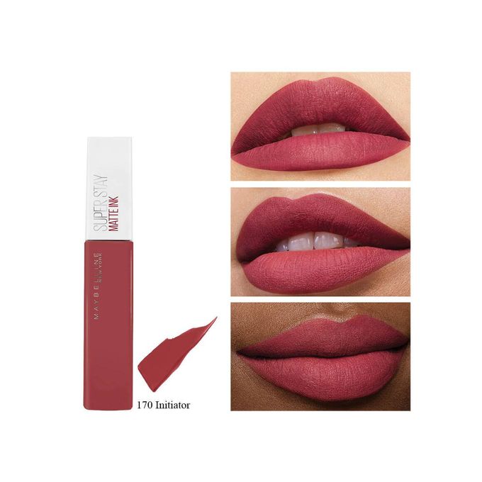 Maybelline Super Stay Matte Ink Lip Color, Long-Lasting, Flawless Matte Finish #color_170 Initiator