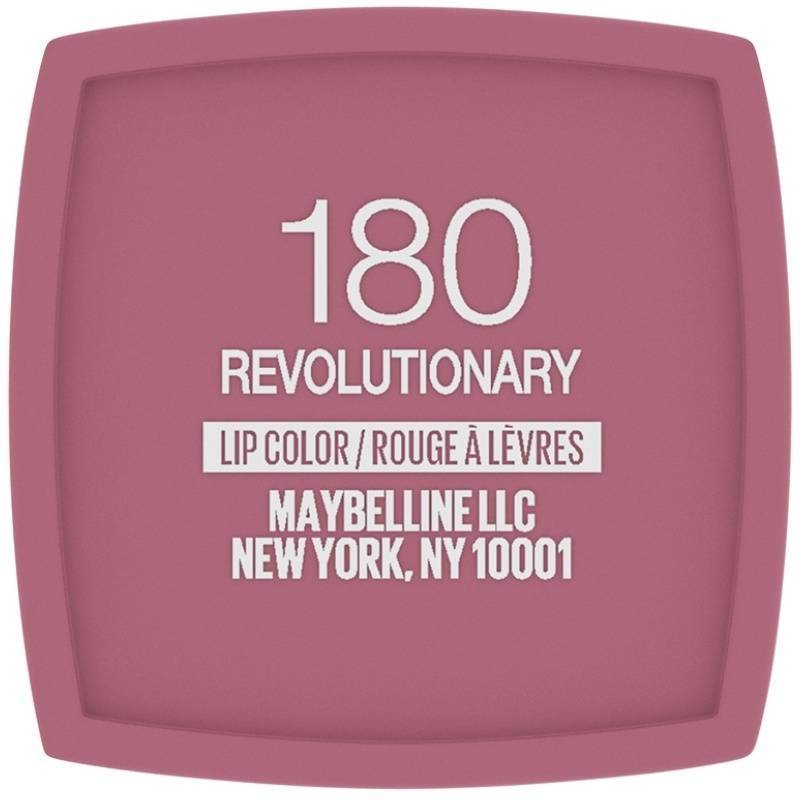 Maybelline Super Stay Matte Ink Lip Color, Long-Lasting, Flawless Matte Finish #color_180 Revolutionary