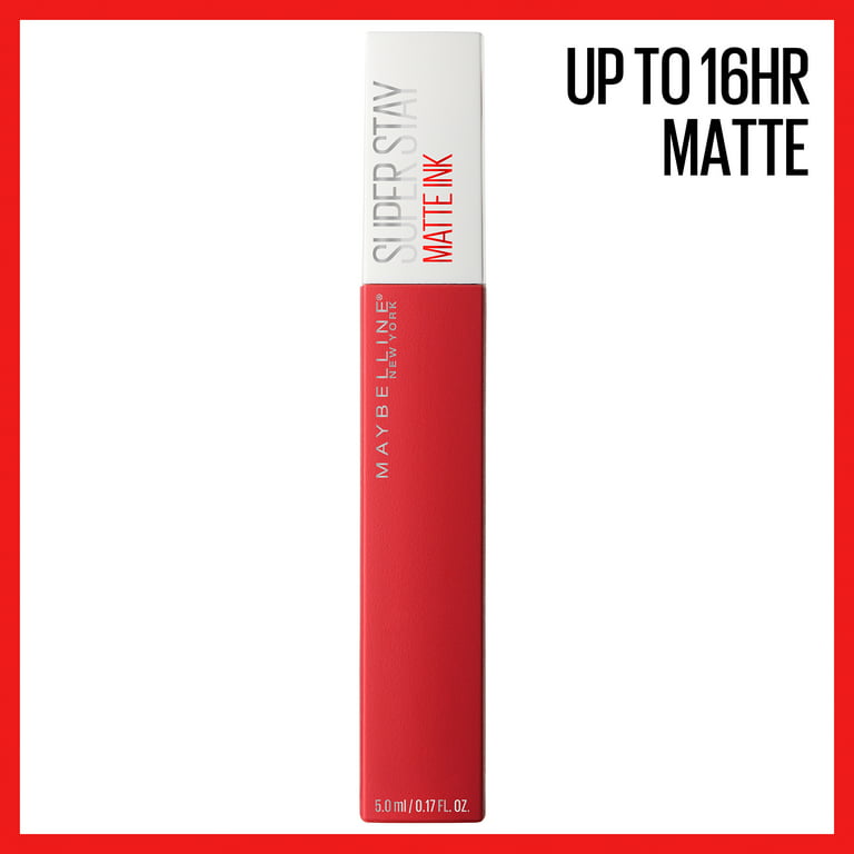 Maybelline Super Stay Matte Ink Lip Color, Long-Lasting, Flawless Matte Finish #color_20 Pioneer