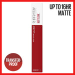 Maybelline Super Stay Matte Ink Lip Color, Long-Lasting, Flawless Matte Finish #color_340 Exhilarator 