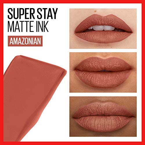 Maybelline Super Stay Matte Ink Lip Color, Long-Lasting, Flawless Matte Finish #color_70 Amazonian