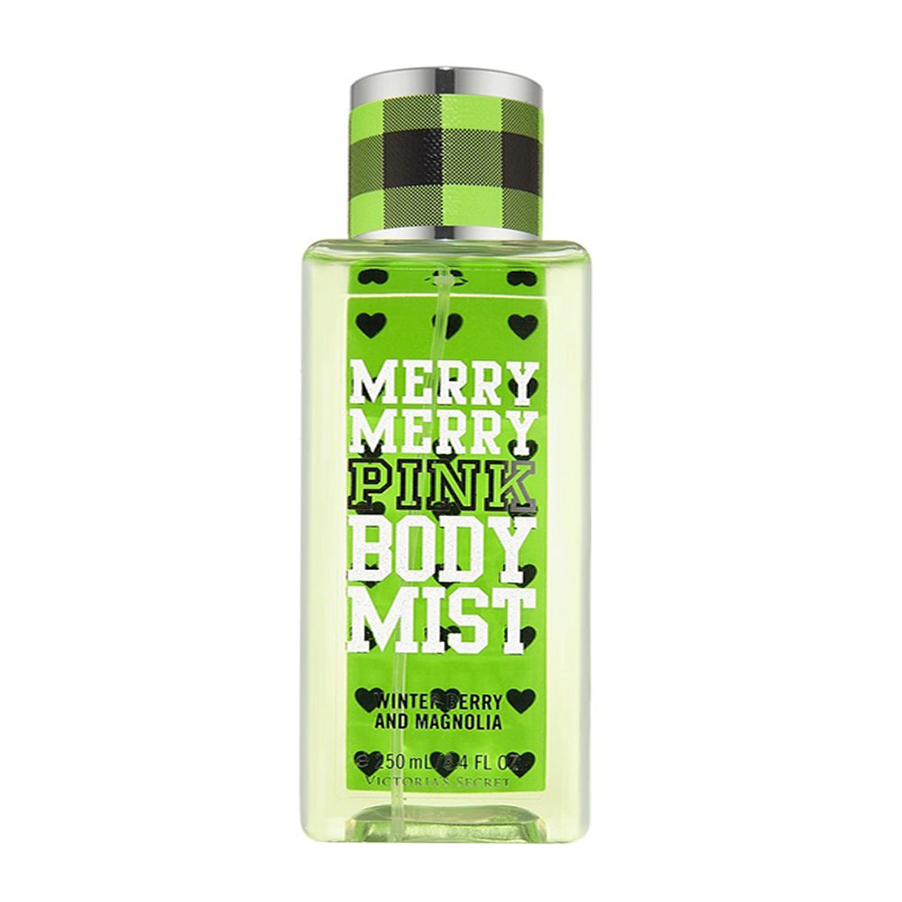 Merry Merry Pink Victoria's Secret Body Mist Bestselling 8.4oz 250ml