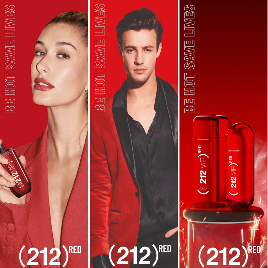 Carolina Herrera 212 VIP Rose Red Limited Edition | Ramfa Beauty