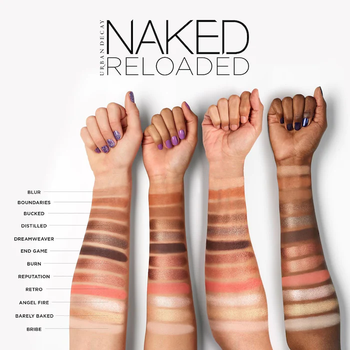 Urban Decay Naked Reloaded Eyeshadow Palette | Ramfa Beauty