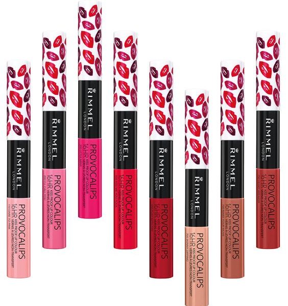 Rimmel Provocalips 16HR Kissproof Lip Colour 2 Step7ml, Kiss Proof, Transfer Proof, Food Proof