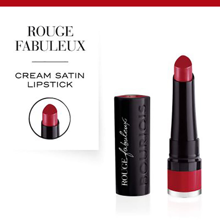 Bourjois Rouge Fabuleux Lipstick | Ramfa Beauty #color_12 Beauty and the Red