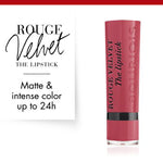 Bourjois Rouge Velvet Lipstick 0.085oz 2.4g Hydrating Matte Lipcolor #color_03 Hyppink Chic