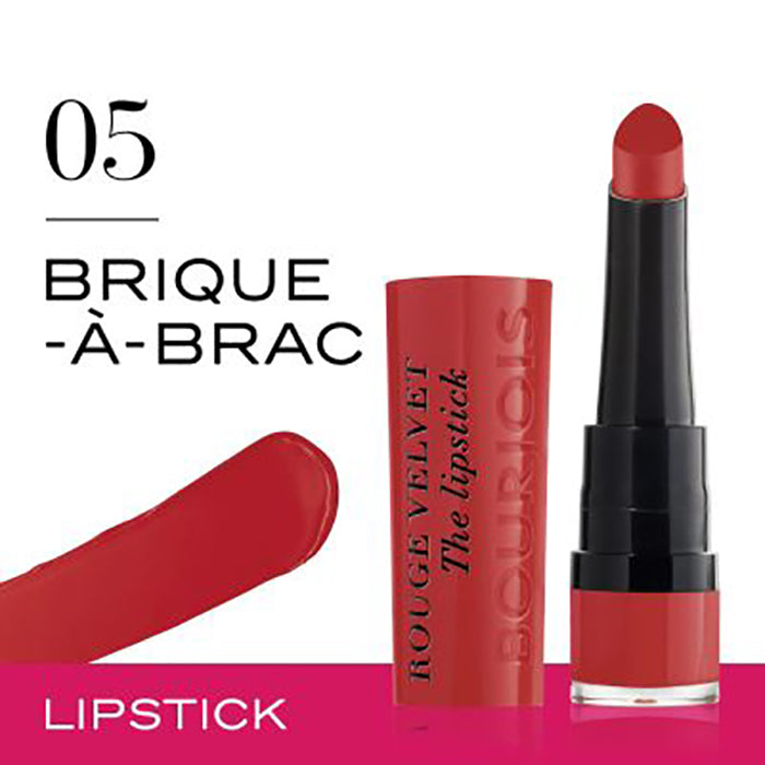 Bourjois Rouge Velvet Lipstick | Ramfa Beauty #color_05 Brique-a-Brac