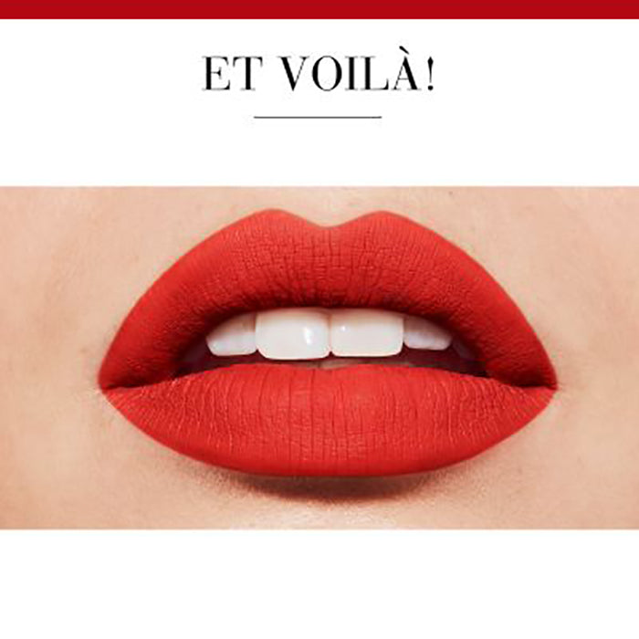 Bourjois Rouge Velvet Lipstick 0.085oz 2.4g Hydrating Matte Lipcolor #color_07 Joli Carmin'ois