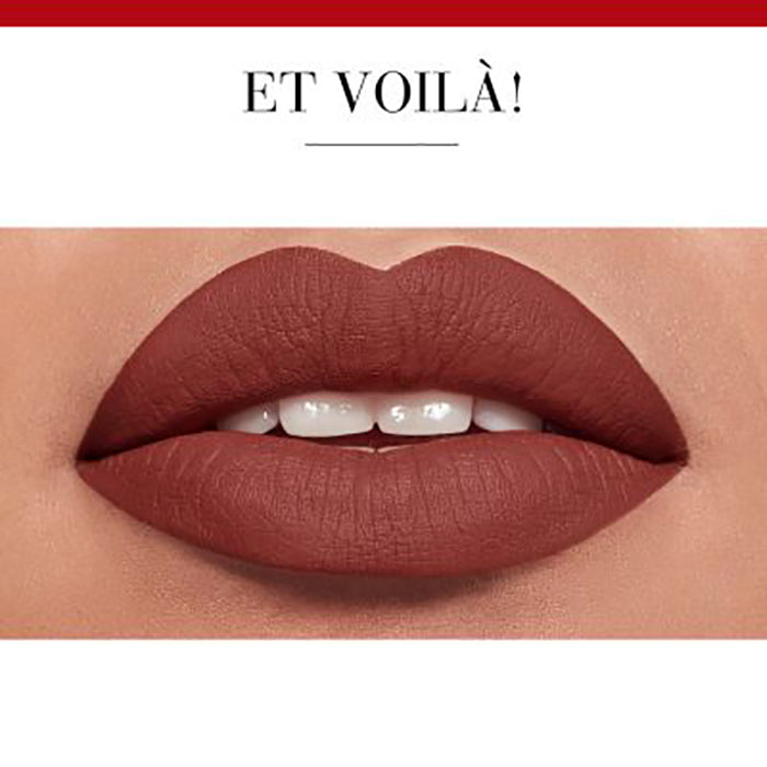 Bourjois Rouge Velvet Lipstick 0.085oz 2.4g Hydrating Matte Lipcolor #color_12 Brunette
