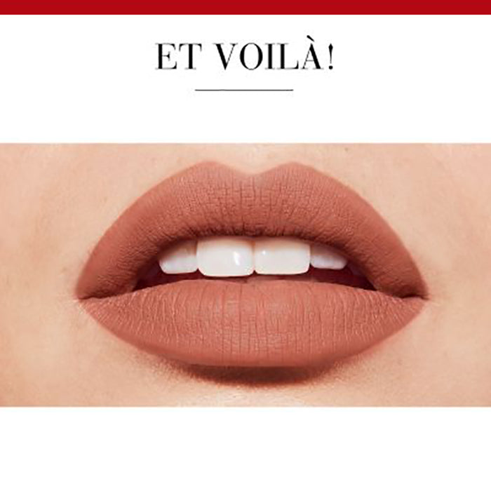 Bourjois Rouge Velvet Lipstick 0.085oz 2.4g Hydrating Matte Lipcolor #color_15 Peach Tatin