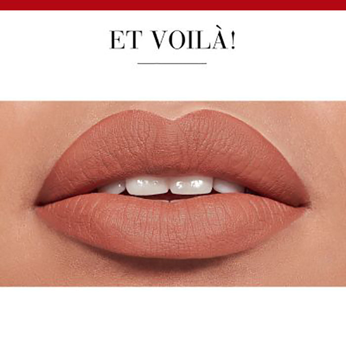 Bourjois Rouge Velvet Lipstick 0.085oz 2.4g Hydrating Matte Lipcolor #color_15 Peach Tatin