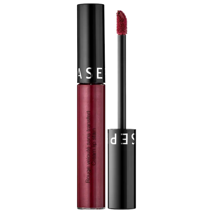 Sephora Cream Lip Stain Liquid Lipstick | Ramfa Beauty #color_14 Blackberry Sorbet