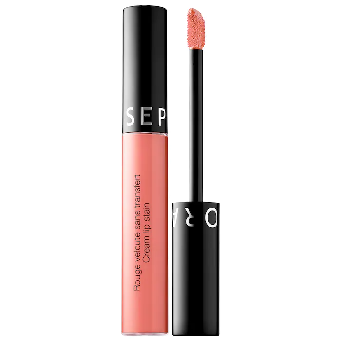 Sephora Cream Lip Stain Liquid Lipstick | Ramfa Beauty #color_73 Glowing Beige