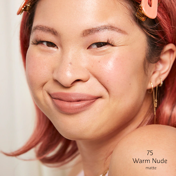 Sephora Cream Lip Stain Liquid Lipstick | Ramfa Beauty #color_75 Warm Nude