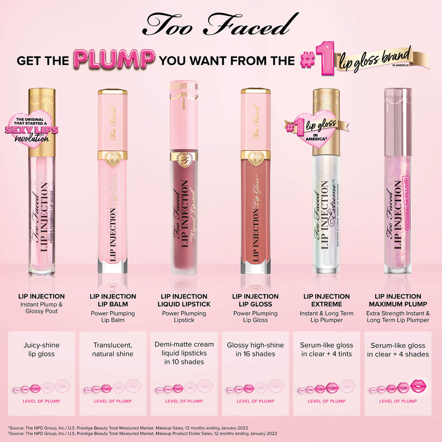 Too Faced Too Faced Lip Injection Plumping Lip Gloss | Ramfa Beauty 