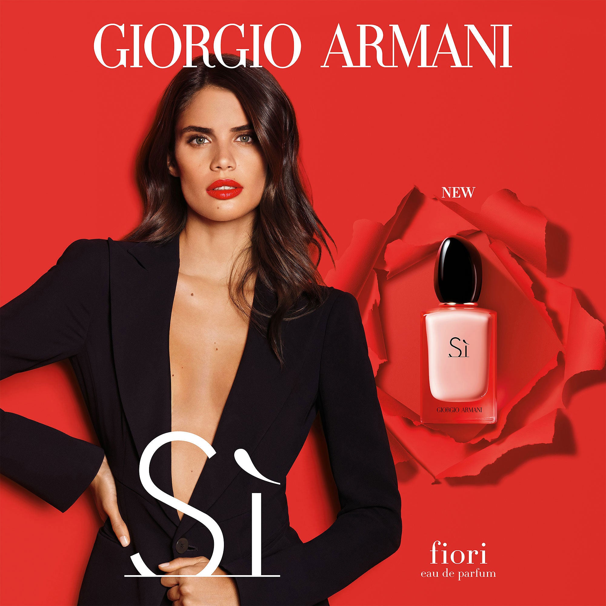 Giorgio Armani Si Fiori Women Perfume 3.4oz 100ml 1.7oz 50ml EAU DE PARFUM SPRAY  