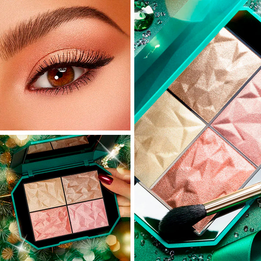 Kiko Holiday Gems Glow Palette Face & Eyes | Ramfa Beauty