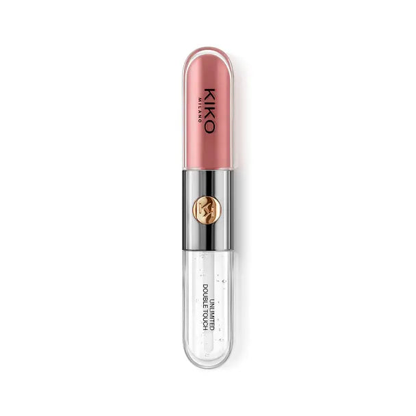Kiko Milano Unlimited Double Touch Liquid Lipstick Long-Lasting Two-Step 2 x 3ml, Radiant Finish #color_131
