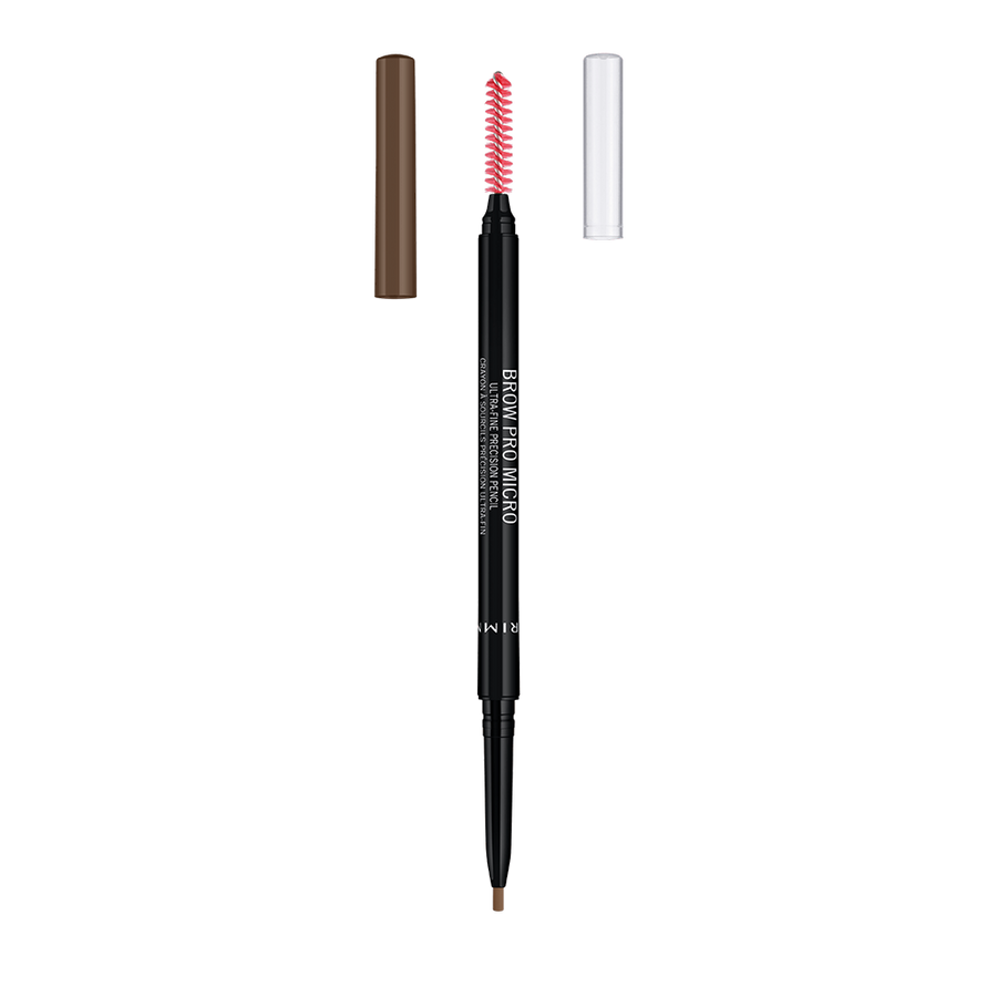 Rimmel Brow Pro Microdefiner Ultra-Fine Precision Pencil | Ramfa Beauty #color_Soft Brown